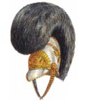 Officer's full dress helmet 1815