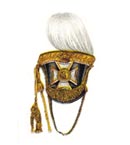 Officer's full dress shako 1831-46