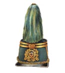 Officer's Full Dress Shako 1874-81