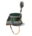 Officer's Full Dress Shako 1894